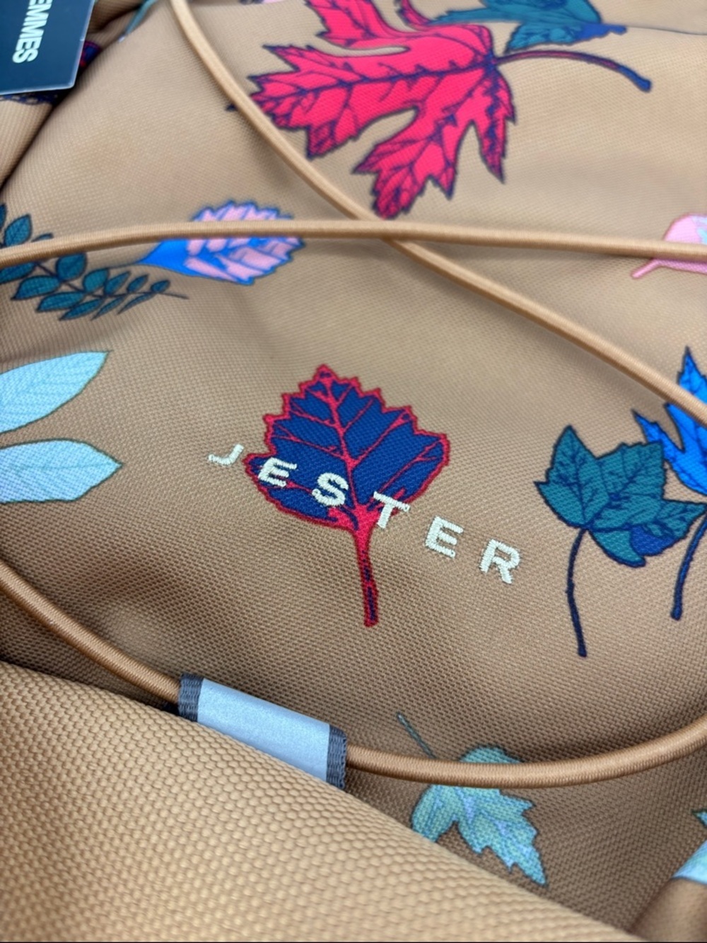 The North Face Jester almond butter Floral & Butterfly Jester flexvent Backpack - Picture 7 of 16